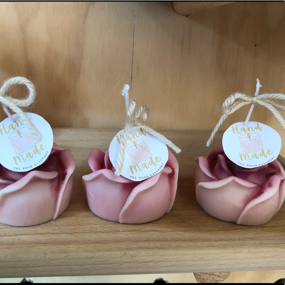 SOLD OUT ❤️Rose Candle - Picture 6 of 6